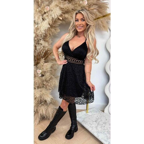 SWEETY LACE DRESS BLACK SWEETY LACE DRESS BLACK
