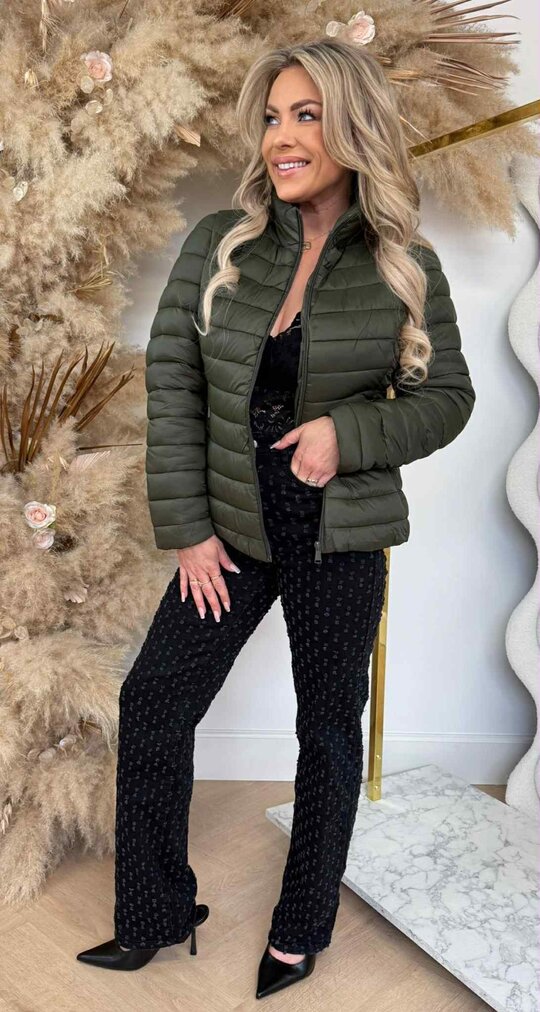 EVERYDAY PUFFER JACKET 2033 ARMYGREEN