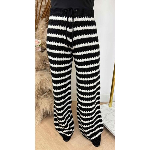JUMELLE STRIPE PANTS BLACK JUMELLE STRIPE PANTS BLACK