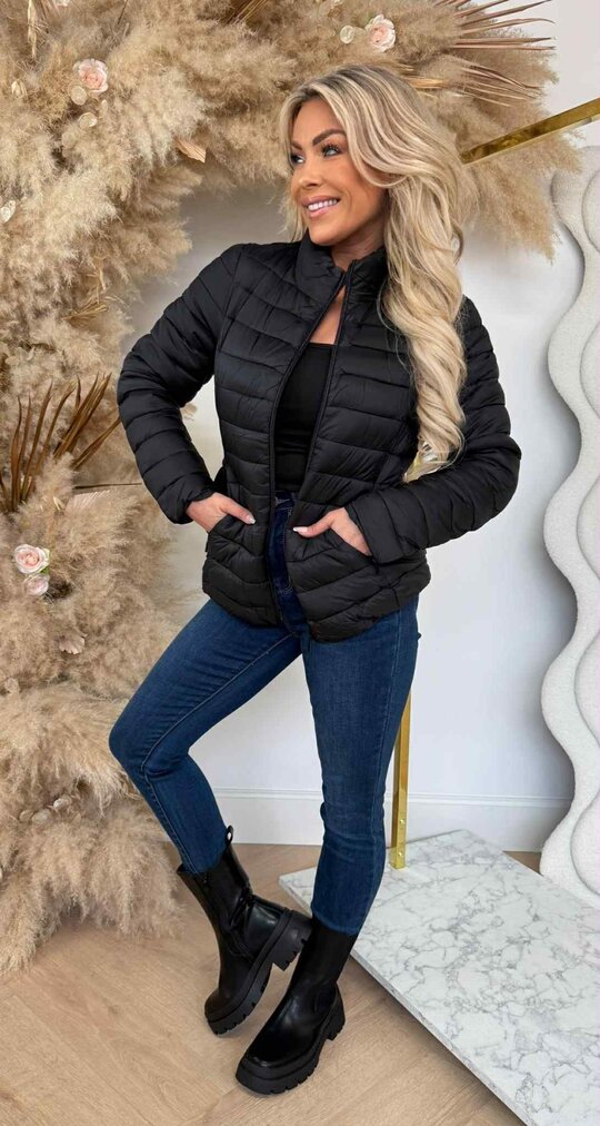 EVERYDAY PUFFER JACKET 2033 BLACK