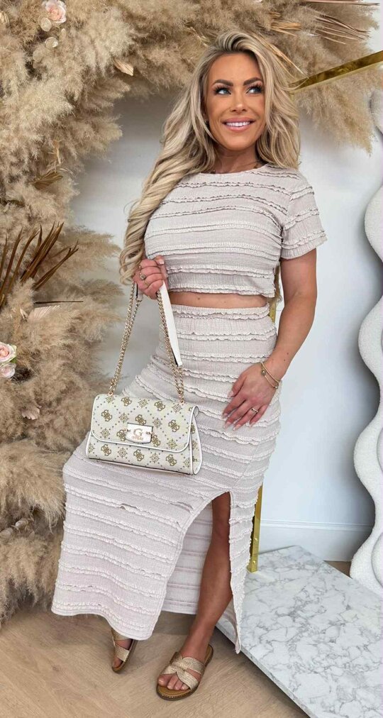 ROUCHE SET BEIGE