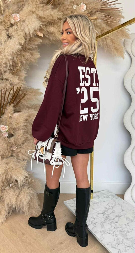 EST 25 NY SWEAT 801808 WINE