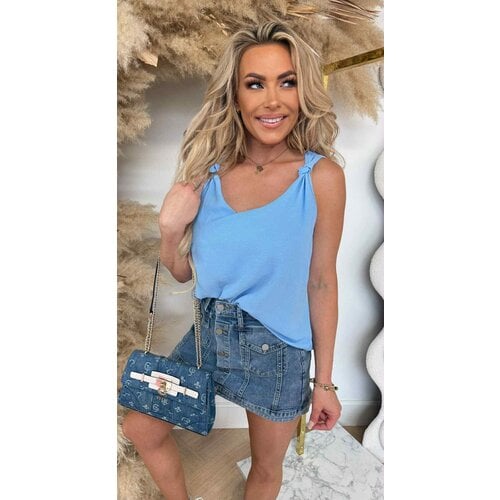 KNOT TOP ICEBLUE KNOT TOP ICEBLUE