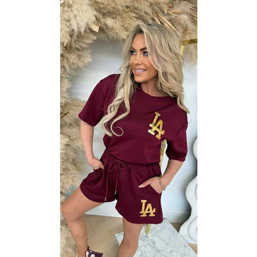 LA GOLDY SET BURGUNDY LA GOLDY SET BURGUNDY