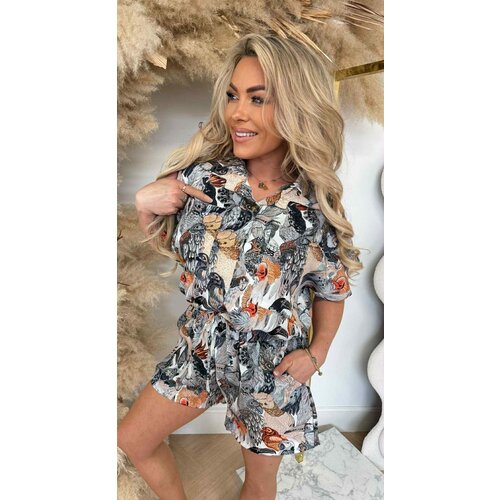 BIRDY SET BLOUSE + SHORT OLIVE BIRDY SET BLOUSE + SHORT OLIVE