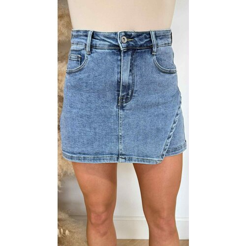 SHORT SKIRT 6753-1 DENIMBLUE SHORT SKIRT 6753-1 DENIMBLUE