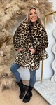 REVERSIBLE BESTSELLER JACKET 5630 BLACK/BEIGE/LEO
