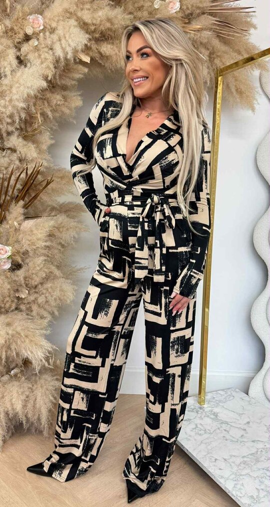 PATROON TRAVEL JUMPSUIT 9188 APRICOT