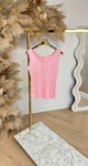 FRAYED TOP LIGHTPINK