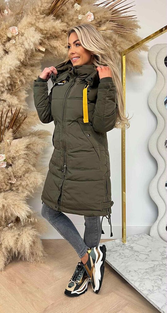 PARRY INSPIRED WINTERJACKET F2040 ARMYGREEN