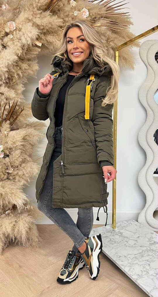 PARRY INSPIRED WINTERJACKET F2040 ARMYGREEN