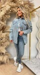 LAULIA GLITTER DENIM JACKET 0038