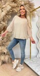 AVERY VLEERMUIS TOP LIGHTBEIGE