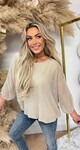 AVERY VLEERMUIS TOP LIGHTBEIGE