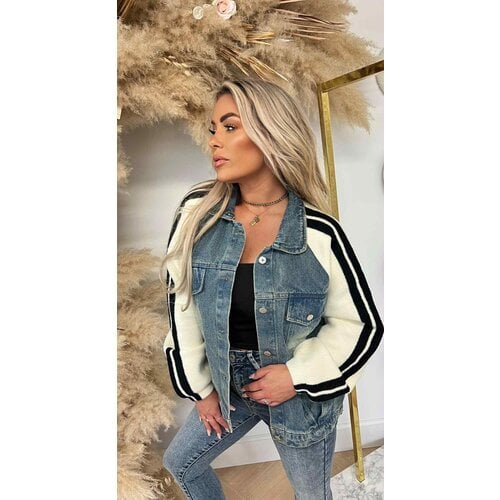 RILEY SOFT DENIM JACKET 7056 WHITE RILEY SOFT DENIM JACKET 7056 WHITE