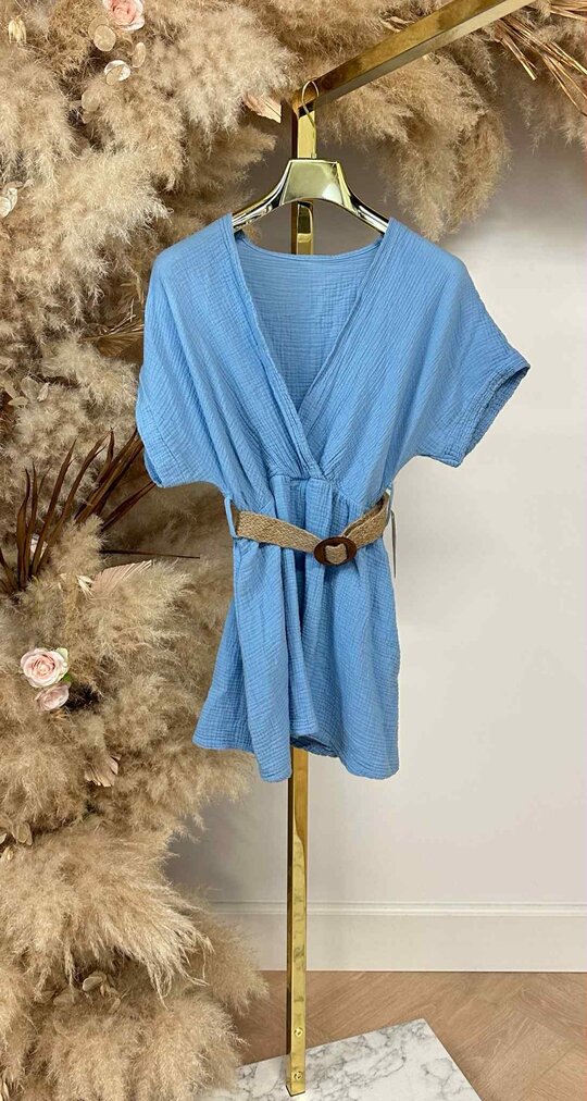 COTTON BELT JUMPER BLUE