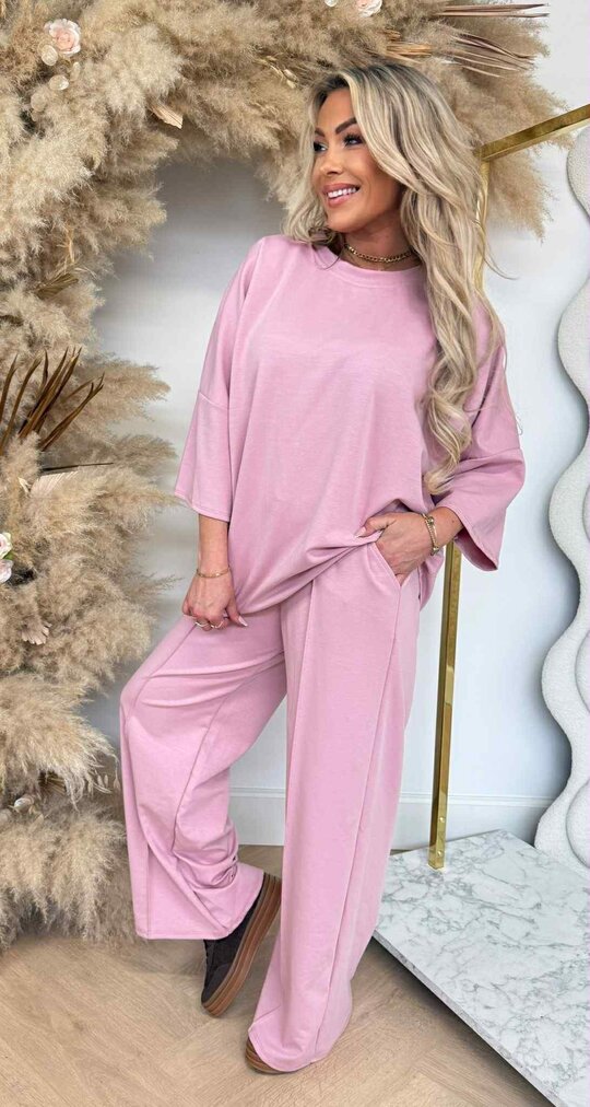 SARAH 2 PIECE SET PINK SARAH 2 PIECE SET PINK