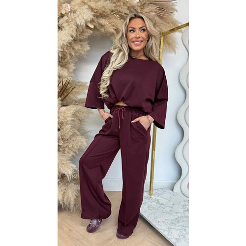 SARAH 2 PIECE SET BORDEAUX SARAH 2 PIECE SET BORDEAUX