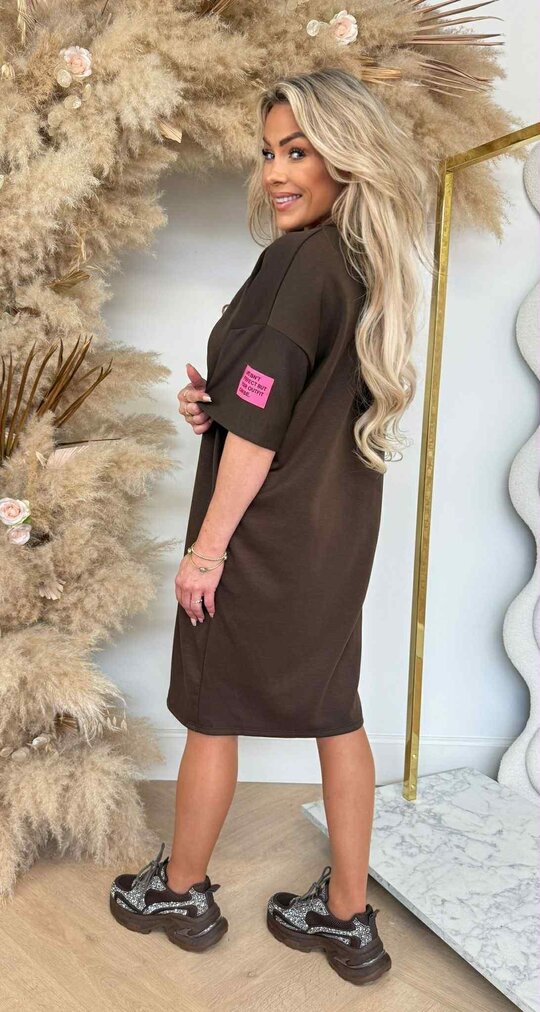 PERFECT OUTFIT DRESS CHOCO