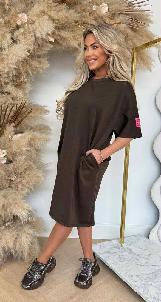 PERFECT OUTFIT DRESS CHOCO