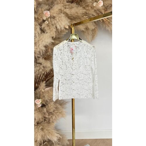 DONNA ALL OVER LACE TOP OFFWHITE DONNA ALL OVER LACE TOP OFFWHITE
