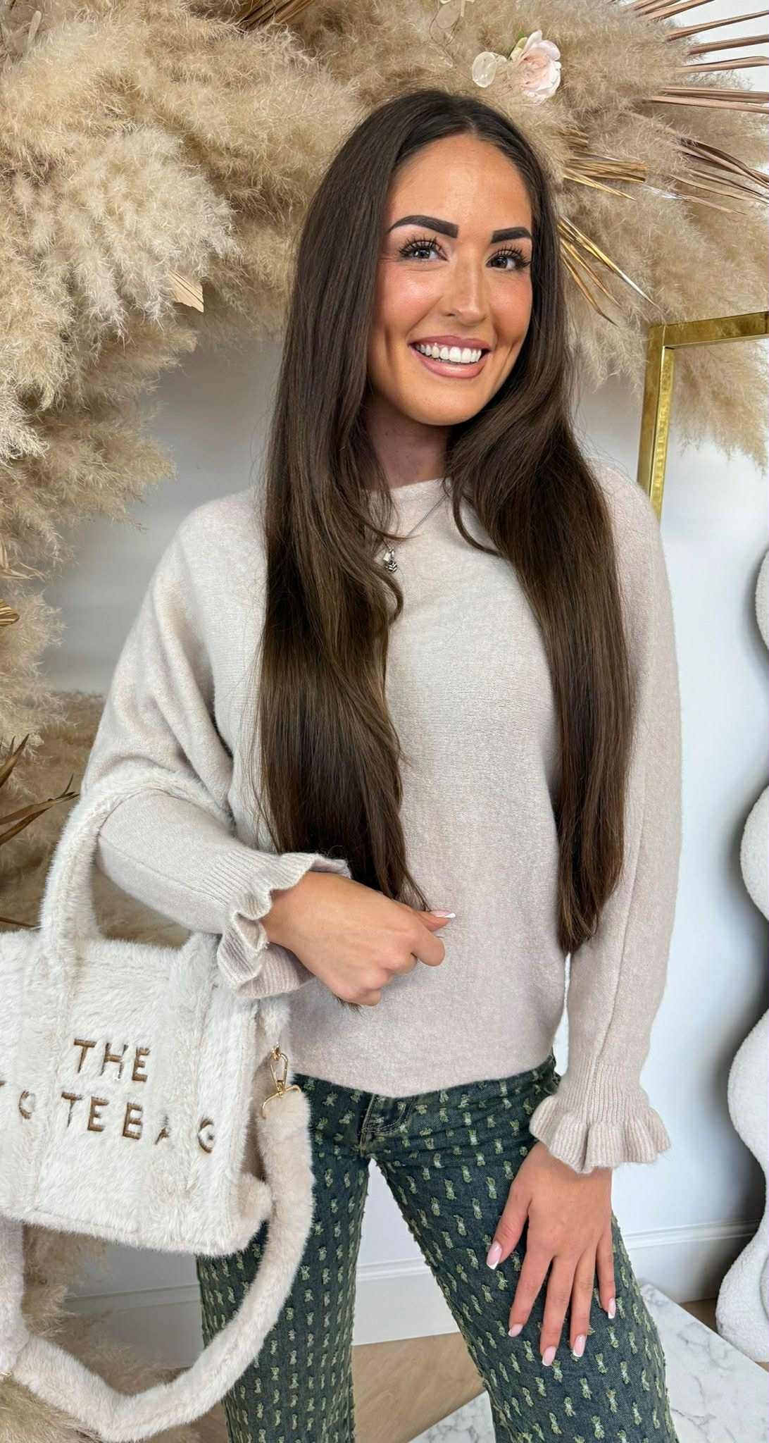 ROUCHE SOFT SWEAT LIGHTBEIGE