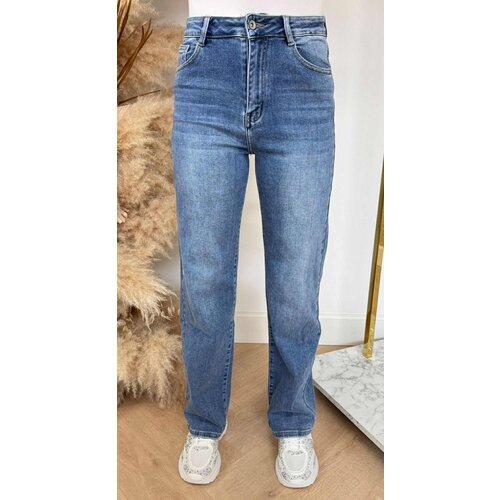 WIDE LEG JEANS 6563-1 DENIMBLUE WIDE LEG JEANS 6563-1 DENIMBLUE