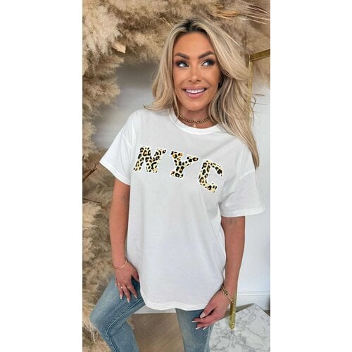 NYC LEO SHIRT 8011087 OFFWHITE NYC LEO SHIRT 8011087 OFFWHITE
