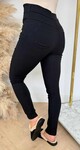 BUTTON STRETCHY TREGGING 786 BLACK