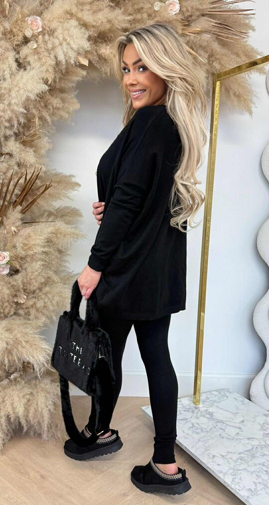 COMFY OVERSIZED PAK 9818 BLACK COMFY OVERSIZED PAK 9818 BLACK