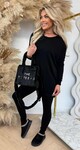 COMFY OVERSIZED PAK 9818 BLACK COMFY OVERSIZED PAK 9818 BLACK