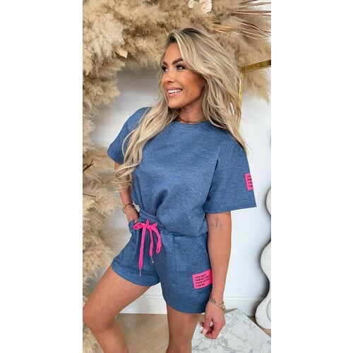 EMBLEEM MUSTHAVE SET JEANSBLUE/PINK EMBLEEM MUSTHAVE SET JEANSBLUE/PINK
