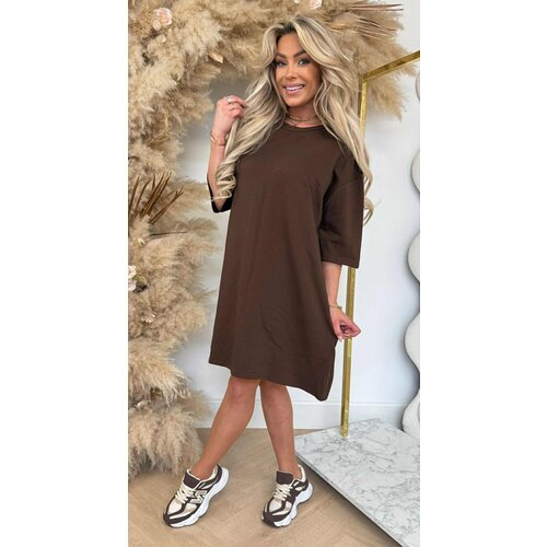 T-SHIRT BASIC DRESS CHOCO T-SHIRT BASIC DRESS CHOCO
