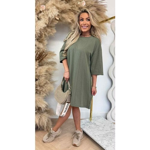 T-SHIRT BASIC DRESS ARMYGREEN T-SHIRT BASIC DRESS ARMYGREEN