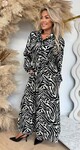 LIEKE ANIMAL PRINT MAXI DRESS ZEBRA LIEKE ANIMAL PRINT MAXI DRESS ZEBRA