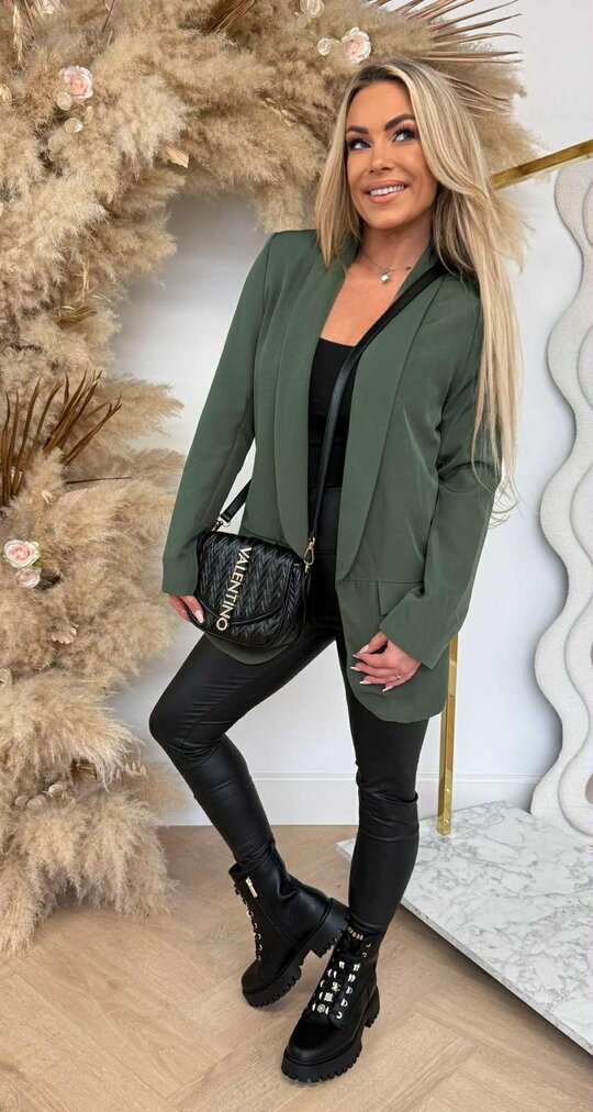 BASIC BLAZER ARMYGREEN