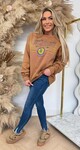 SOUTH DAKOTA SWEAT 801308 TAUPE SOUTH DAKOTA SWEAT 801308 TAUPE