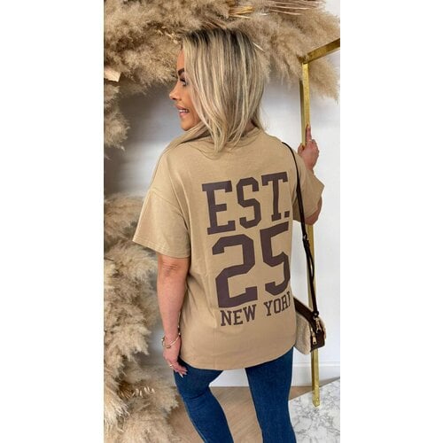 NY SHIRT 8011083 TAUPE/CHOCO NY SHIRT 8011083 TAUPE/CHOCO