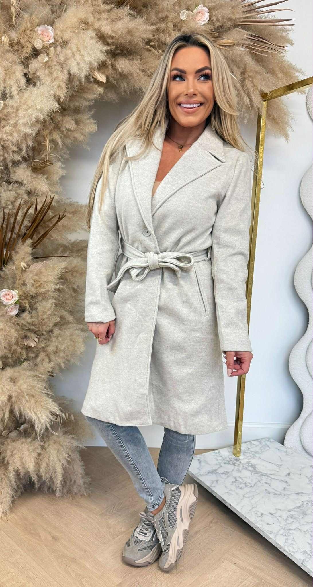 MISS ONE LUS COAT 2610 BEIGE