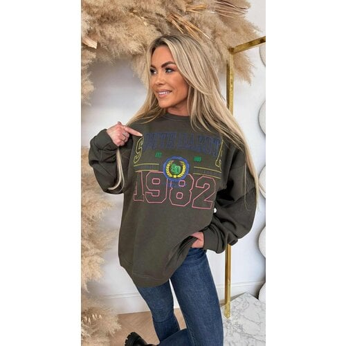 SOUTH DAKOTA SWEAT 801308 ARMYGREEN SOUTH DAKOTA SWEAT 801308 ARMYGREEN