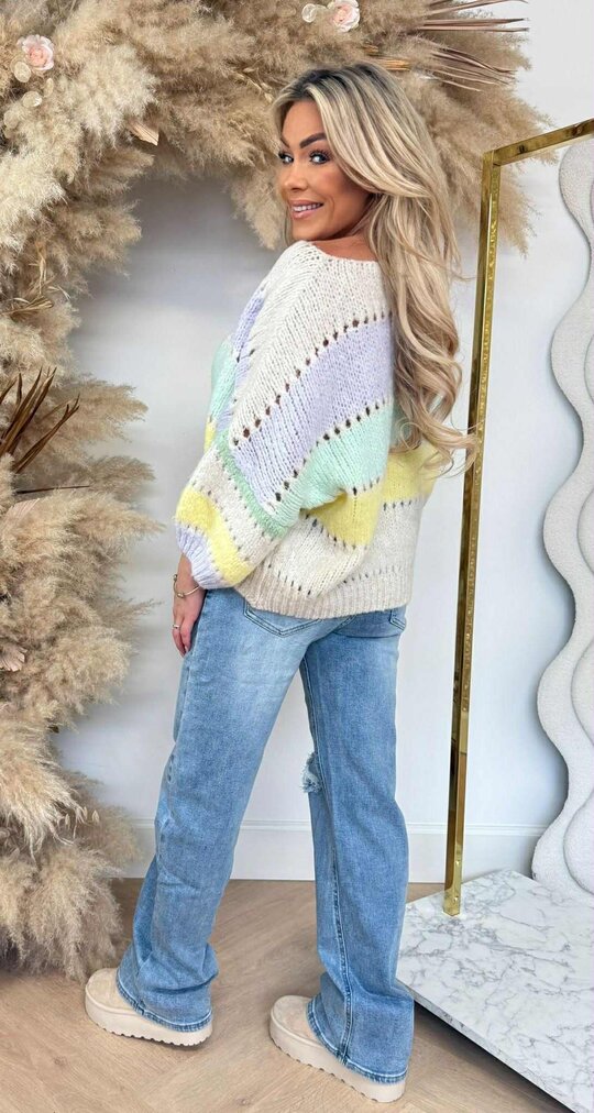 CUTE TRUI LILA/BEIGE