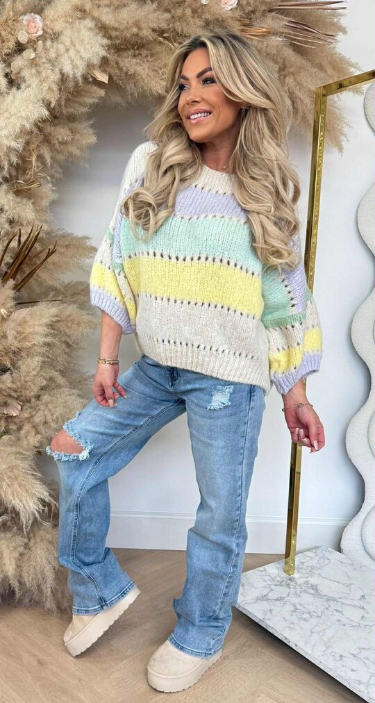 CUTE TRUI LILA/BEIGE