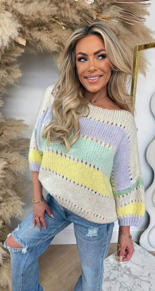 CUTE TRUI LILA/BEIGE