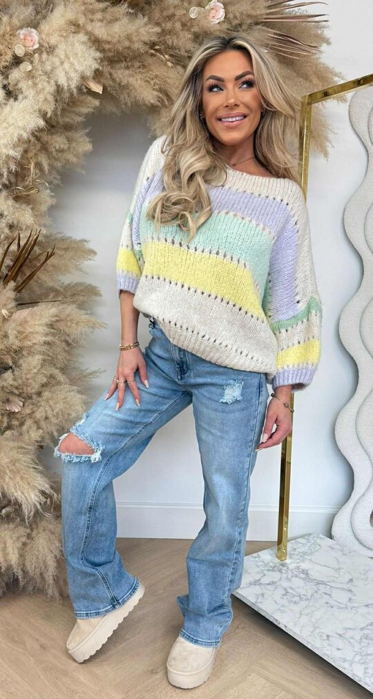 CUTE TRUI LILA/BEIGE