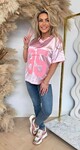 SHINE BASEBALL SHIRT 276 PINK SHINE BASEBALL SHIRT 276 PINK