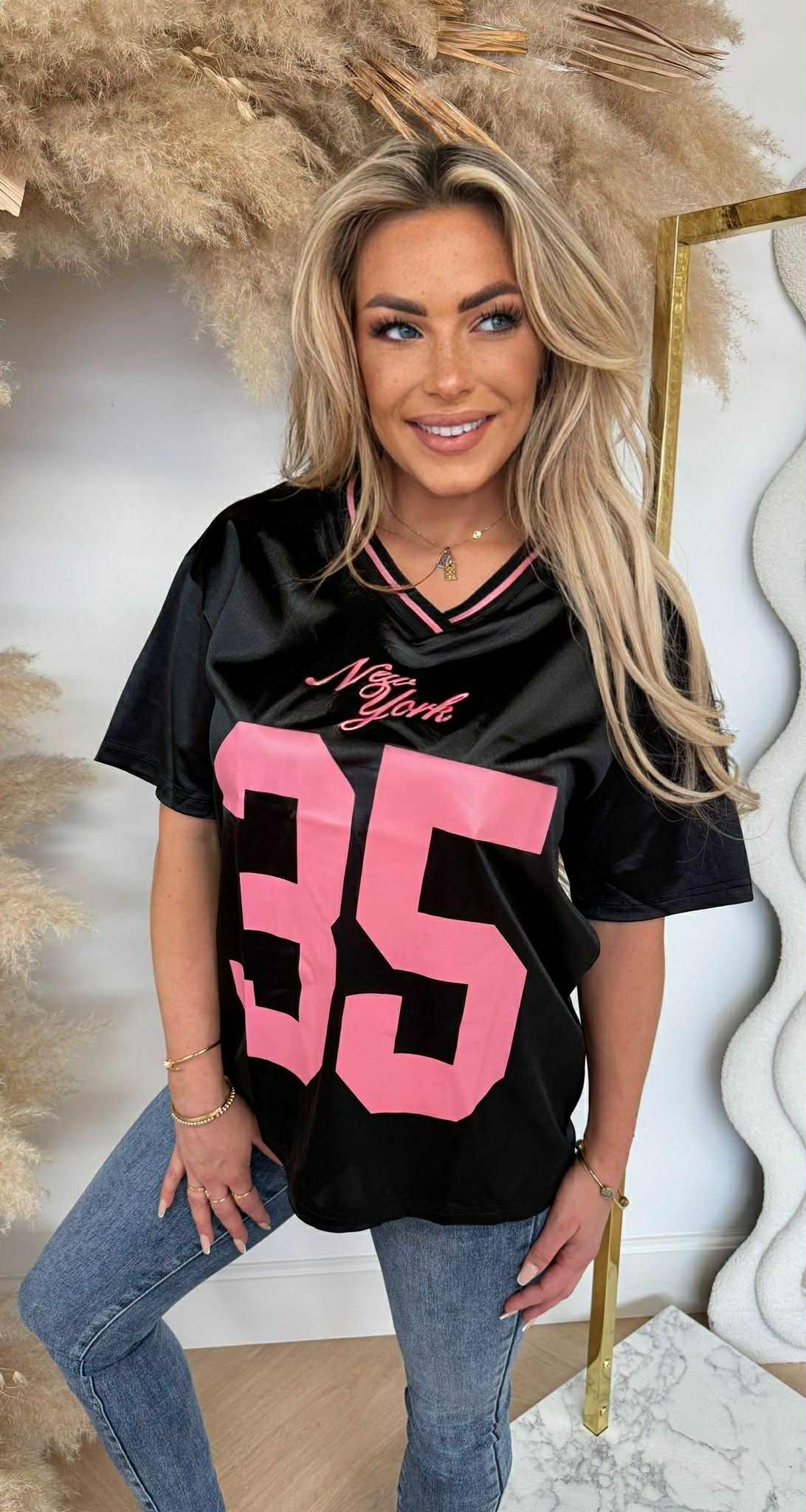 SHINE BASEBALL SHIRT 276 BLACK