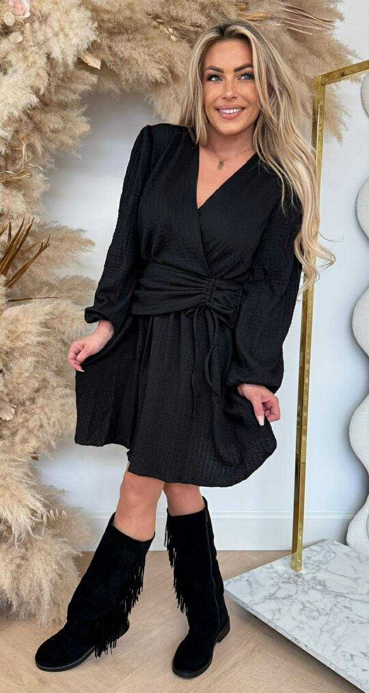 FLAMANT DRESS 5242 BLACK