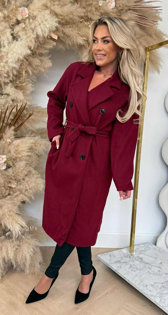 TRENCH COAT BORDEAUX