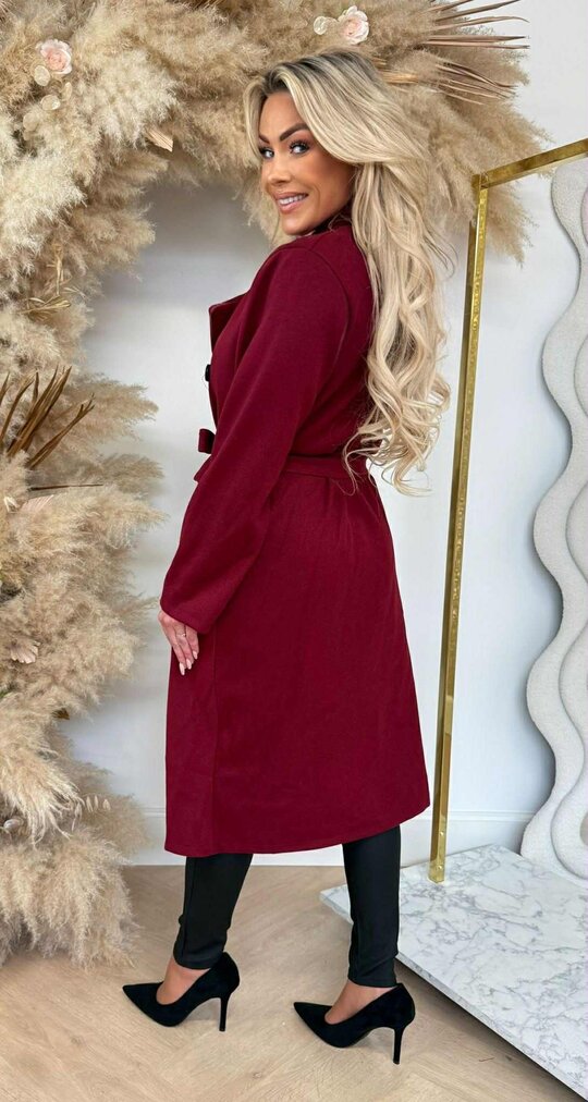 TRENCH COAT BORDEAUX