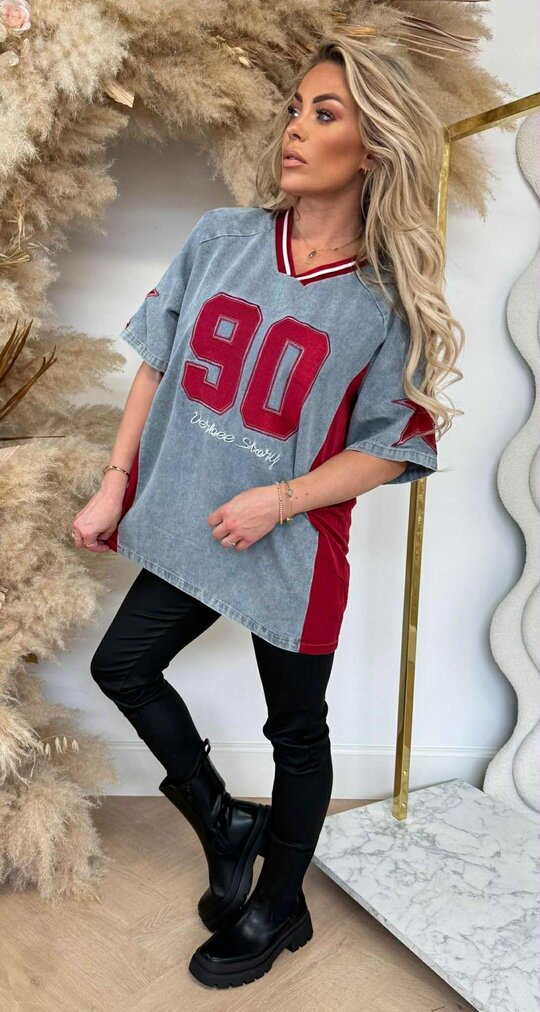 90 VERBEE STORY TEE 10036 RED